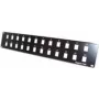 Patch Panel Tecline 908060 24 Keystone Jungtims, 1U Montavimui Stove