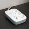 Power Strip Tellur TLL331521 Smart WiFi su 3 kištukiniais lizdais, PD 30W, QC 18W