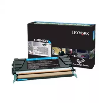 Kasetė su toneriais Lexmark C748H3CG 10000 puslapių Cyan