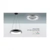 Synergy 21 LED lubinis šviestuvas Donut nw sidabrinis 25 W