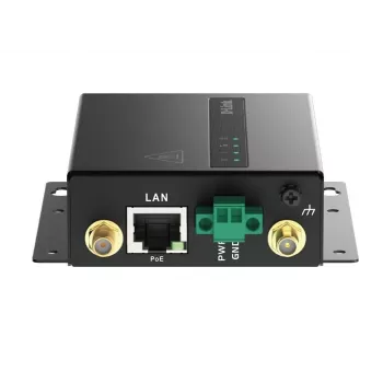 D-Link 5G M2M VPN PoE+ modeminis maršrutizatorius, RJ45, išorinė antena, IEEE 802.3at, juodas, 48–57 V, -30–70 °C