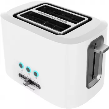 Skrudintuvas Toast&Taste 9000 Double White (baltas, 980 W, 2 riekėms)