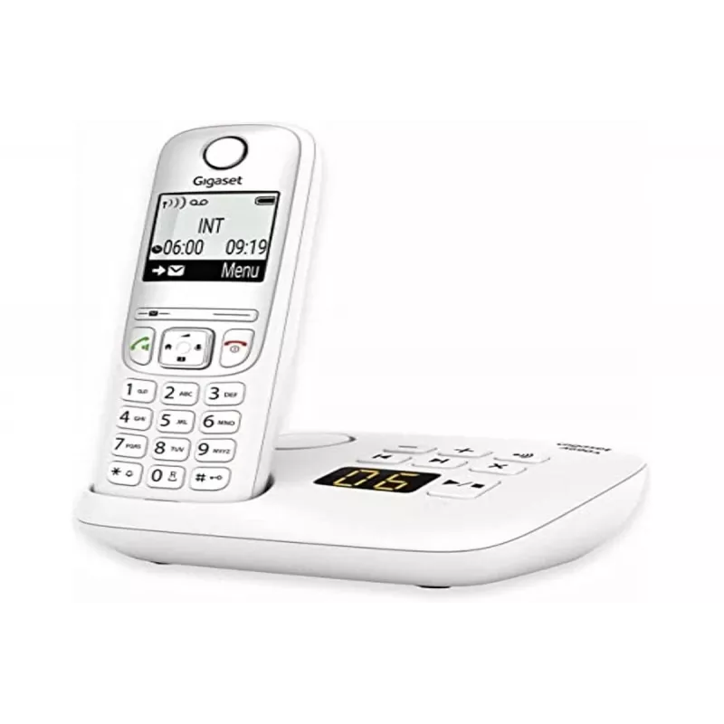 Belaidis analoginis/DECT telefonas Gigaset A690A Baltas