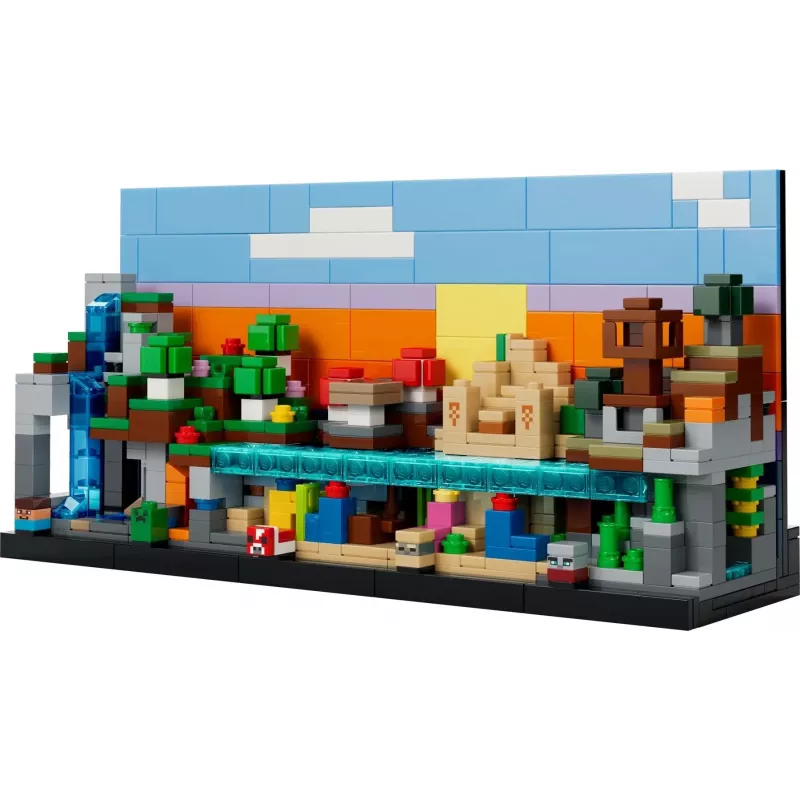 LEGO MINECRAFT 21589 Mini Biomes – statybų rinkinys