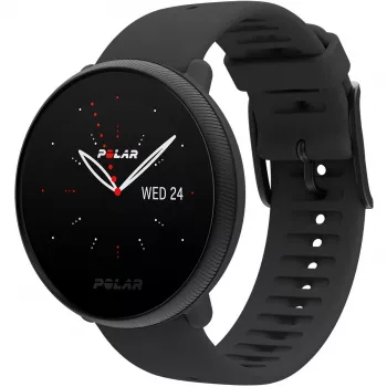 Polar Ignite 2 - Juoda/Pearl - Sportinis laikrodis su silikoniniu dirželiu - juodas - Dirželio dydis: S/L - Bluetooth - 35 g (90085182)