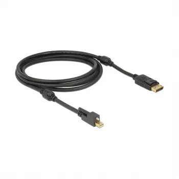DisplayPort kabelis DeLOCK 83722 Mini DisplayPort 2m Juodas