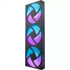 NZXT F360 RGB Core 360mm ARGB 3 viename rėmelyje juodas