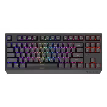 GENESIS Thor 230 TKL klaviatūra, Gaming, USB + RF belaidis + Bluetooth, QWERTY US English, juoda