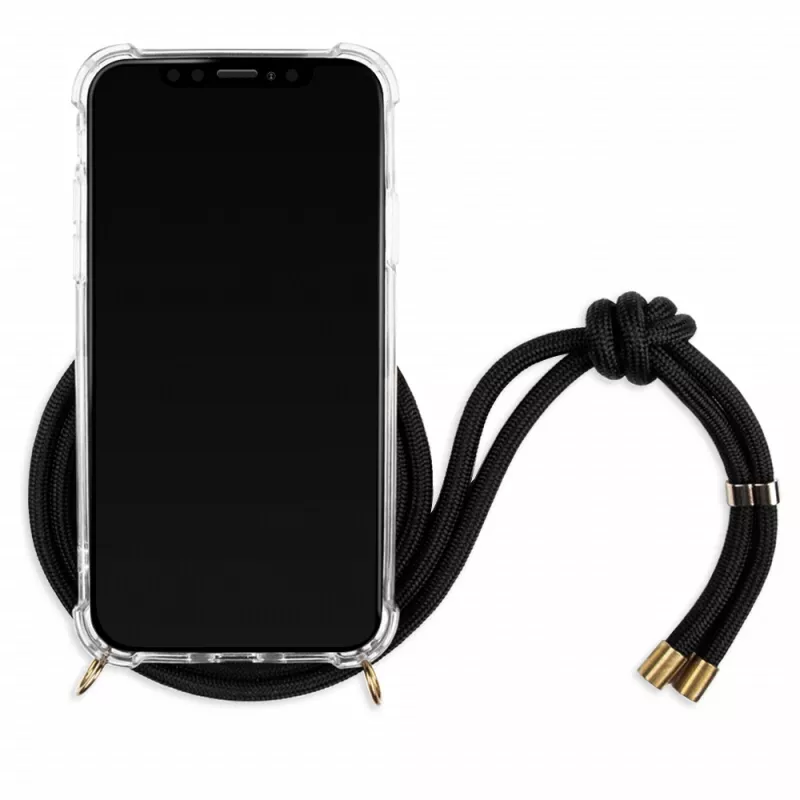 Dėklas Coros LOO005 iPhone XS Max 16,5 cm (6,5 colių) Juodas Peršviečiamas
