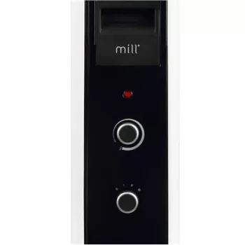 Mill AB-H1000MEC Aliejinis radiatorius, 1000 W, 3 galios lygiai, 12-16 m², baltas