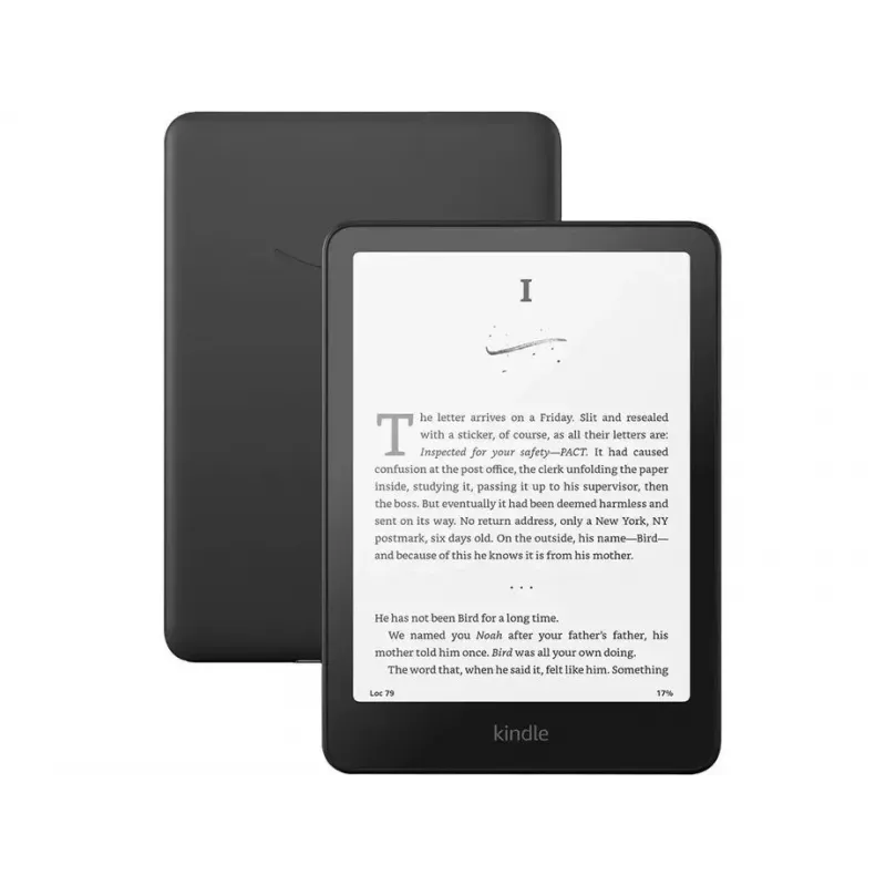 E-knygų skaityklė Amazon Kindle Paperwhite 7 colių 300 ppi 16 GB vandeniui atspari juoda, USB-C