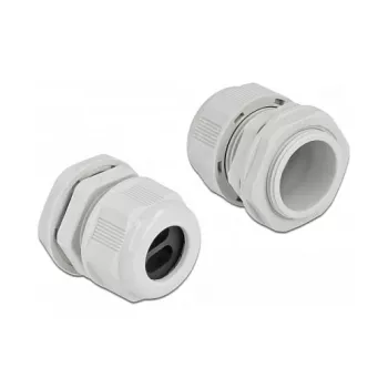 Kabelio įvadas DeLOCK 60394 pilkas plastikinis 2 vnt.