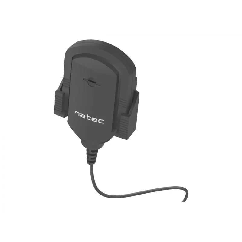 Segtuvinis mikrofonas NATEC NMI-1352, laidinis 3.5 mm, jautrumas -58 dB, 50–16000 Hz, 1.8 m laidas, 20 g