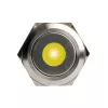 DimasTech vandalams atsparus jungiklis / mygtukas 25 mm Silverline Dot RGB PD212