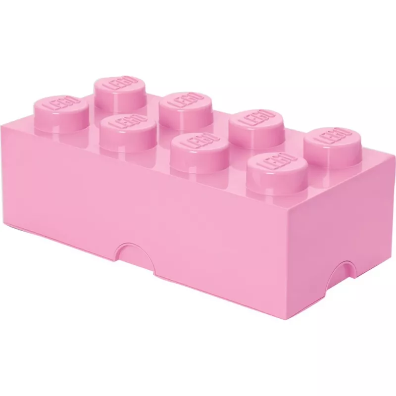 LEGO Storage Brick 8 rožinė, dėžė daiktams