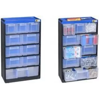 Dėžė smulkioms detalėms allit VarioPlus Pro 53/21 B x H T 300 525 - modulinis smulkių dalių žurnalas
