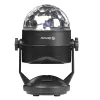 LED disko šviesos rutulys DENVER LDB-319 – kompaktiškas LED vakarėlių apšvietimas