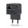 Tinklo kartotuvas GEMBIRD WNP-RP300-03-BK, 300 Mbps, 2,4 GHz, 802.11g, 1x RJ-45, vidinė 3 dBi antena, AC 100–240V