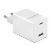 Kroviklis DeLOCK USB GaN įkroviklis USB Type-C PD 3.0 ir USB Type-A 48 W