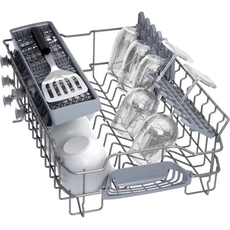 Indaplovė Bosch Serie 2 SPI2HKS42E pusiau įmontuojama siaura 45 cm, 10 stalviečių, 5 programų, E klasė
