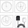 Išorinė GPS/GLONASS antena QOLTEC 28 dBi 50 W su SMA stačiakampiu jungtimi