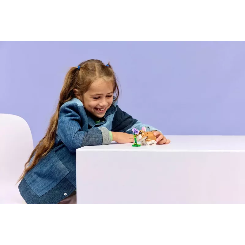 LEGO Creator 3in1 31376 Mielas žiurkėnas su gėle