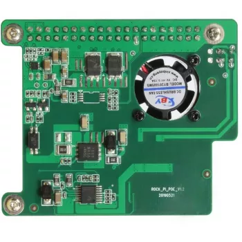 PoE Hat ALLNET, skirta Radxa Rock 3A, 802.3at – maitinimas per Ethernet