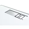 Soehnle Style Sense Comfort 100 elektroninės vonios svarstyklės stačiakampės baltos (STYLE SENSE COMFORT 100)