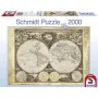 Dėlionė Schmidt Spiele 58178 – 2000 dalių žemėlapio tema