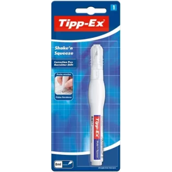 BIC korekcinis rašiklis Tipp-Ex Shake'n' Squeeze 8 ml