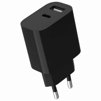 USB įkroviklis universalus juodas/2 prievadai TA-UC-2AC12-01-BK GEMBIRD