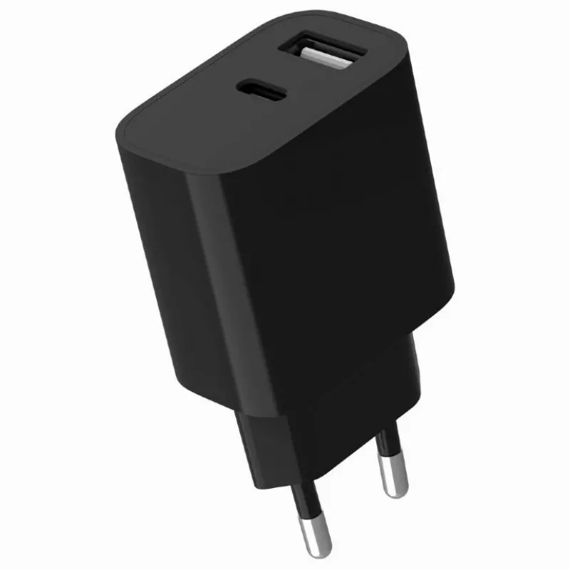 USB įkroviklis universalus juodas/2 prievadai TA-UC-2AC12-01-BK GEMBIRD