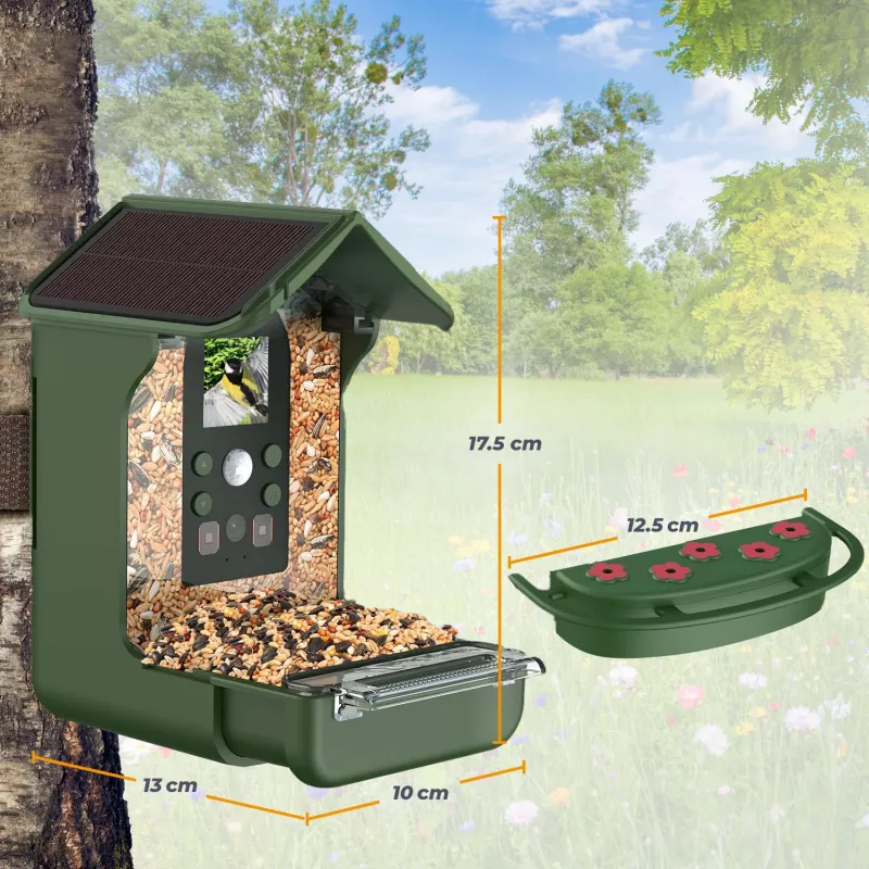 EASYPIX Bird Cam 10123 1080p HD naktinio matymo paukščių kamera