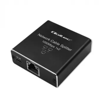 Splitter mini SWITCH 1x2 prievadai RJ45 1000Mbps