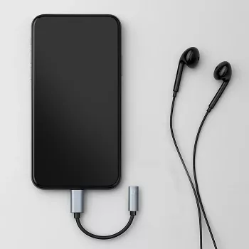Adapteris USB-C į 3,5 mm lizdą, 10 cm