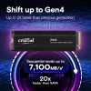 Crucial P310 1 TB M.2 PCI Express 4.0 NVMe SSD diskas