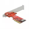 PCI Express x4 kortelė DeLOCK 90482 su OCuLink SFF-8612 jungtimi