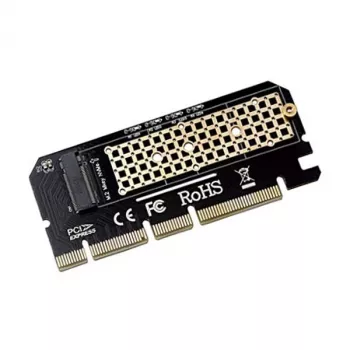 Plėtotės kortelė, adapteris M.2 NVMe M-Key PCI-E Savio AK-41