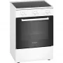Bosch HKA090220 laisvai pastatoma viryklė Elektrinė Keraminė kaitlentė Balta