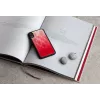 Dėklas telefonui iKins, iPhone XR, rožinio ežero ir juodos spalvos dviejų tonų apsauginis dangtelis
