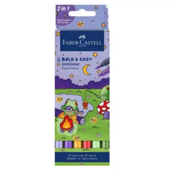 Žymeklių rinkinys Faber‑Castell 164814 – 6 vnt., įvairiaspalviai, Vokietija