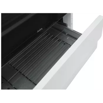 Laisvai pastatoma viryklė Amica SHM51071W balta dujinė elektrinė 4 dujinės zonos 63 L