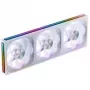 Jonsbo ZA-420WR 3×140 mm PWM Reverse ARGB ventiliatorių rinkinys baltas