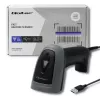 Rankinis brūkšninių kodų skaitytuvas QOLTEC 50863 – 1D/2D skaitytuvas, USB laidinis, LED jutiklis, juodas, 5V, 1,8 m laidas