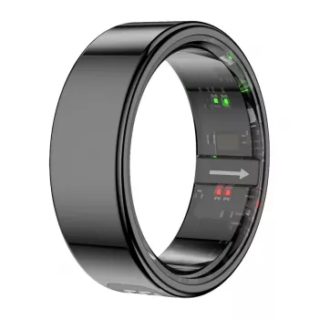 Colmi R12 22.4 mm 13 išmanusis žiedas (juodas)