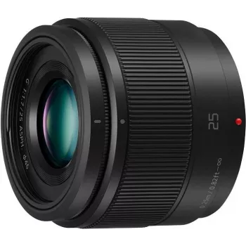 Panasonic Lumix G H-H025E objektyvas – 25 mm, f/1,7 ASPH., Micro Four Thirds (H-H025E-K)
