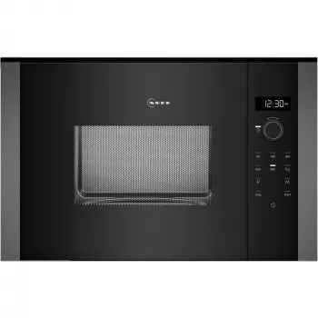Neff HLAWD23G0 įmontuojama mikrobangų krosnelė Solo grafitas 20 L 800 W