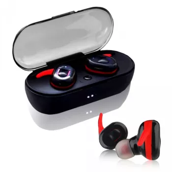 Belaidės ausinės V.Silencer Ture True Wireless su aktyviu triukšmo slopinimu, baltos