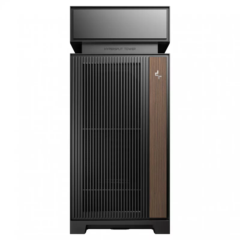 Kompiuterio korpusas DeepCool CL6600 Black – ATX/micro-ATX/Mini-ITX, ATX/PS2/SFX/SFX-L maitinimo šaltiniai, 140 mm priekiniai ventiliatoriai, 120/140 mm viršuje/gale, 2.5/3.5 colio diskai