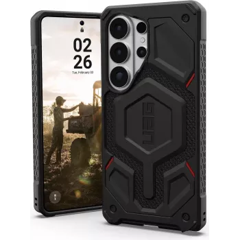 UAG Urban Armor Gear Monarch Pro Dėklas su Magnetiniu Moduliu, Samsung Galaxy S26 Ultra, Kevlar Juoda, 214513113940